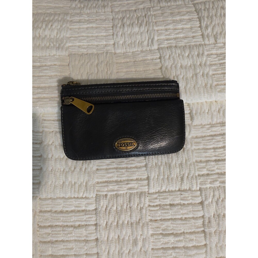 Fossil Explorer Flap Clutch Leather Wallet